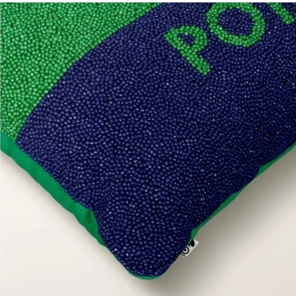 Kate Spade New York x Target Couch Potato Beaded Lumbar Pillow